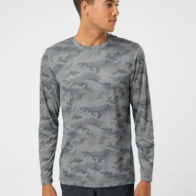 Unisex Pompano Performance Camo Long Sleeve T-Shirt Thumbnail