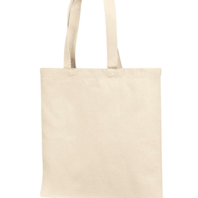 Cotton Canvas Tote Bag With Self Fabric Handles Thumbnail