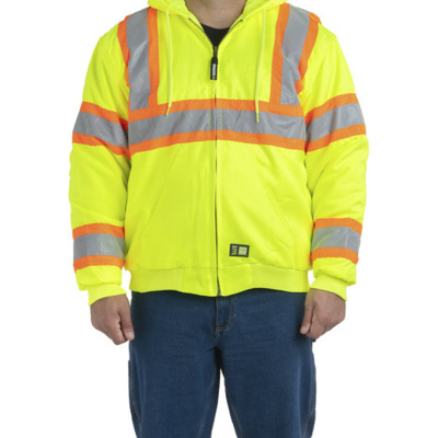 Men's Hi-Vis Class 3 Hooded Active Jacket Thumbnail
