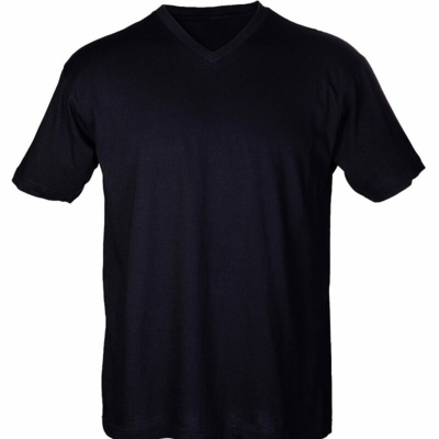 Men's Fine Jersey V-Neck T-Shirt Thumbnail