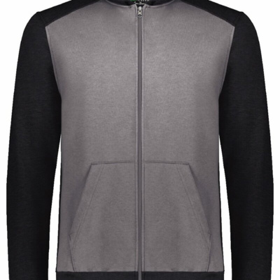 Youth Eco Revive™ Three-Season Triblend Fleece Full-Zip Hooded Sweatshirt Thumbnail