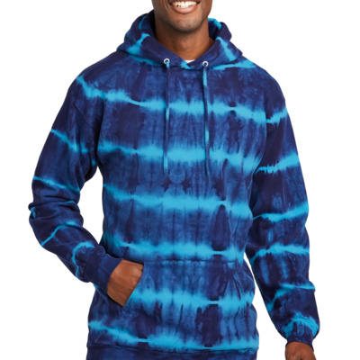 Allover Stripe Tie Dye Fleece Thumbnail
