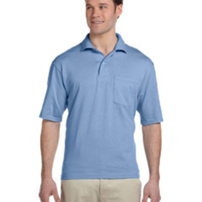 Adult DRI-POWER® ACTIVE Pocket Jersey Polo Thumbnail
