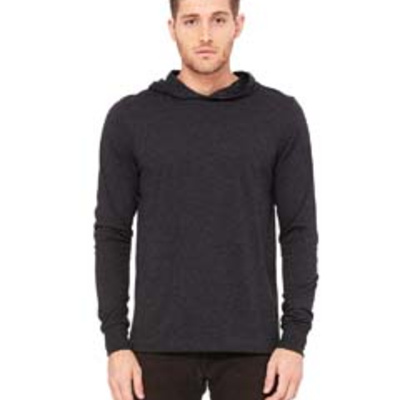 Unisex Jersey Long-Sleeve Hoodie Thumbnail