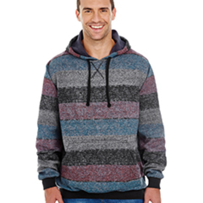 Men's Printed Stripe Marl Pullover Thumbnail