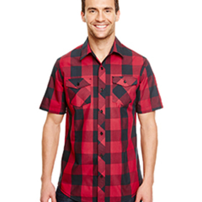 Men's Buffalo Plaid Woven Shirt Thumbnail