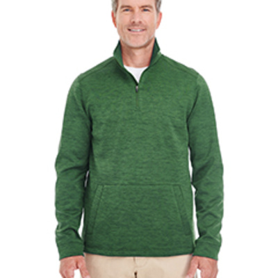 Men's Newbury Mélange Fleece Quarter-Zip Thumbnail