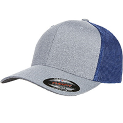 Adult Poly Mélange Stretch Mesh Cap Thumbnail