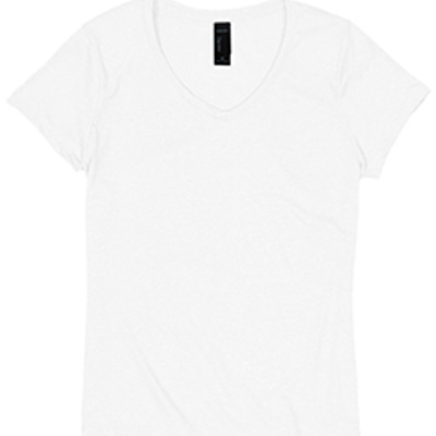Ladies' Perfect-T Triblend V-Neck T-shirt Thumbnail