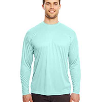 Adult Cool & Dry Sport Long-Sleeve Performance Interlock T-Shirt Thumbnail