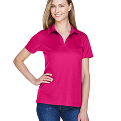 CrownLux Performance® Ladies' Plaited Polo Thumbnail