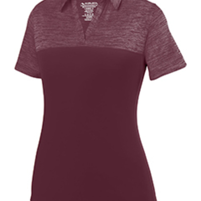 Ladies' Shadow Tonal Heather Polo Thumbnail