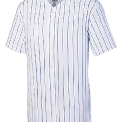 Unisex Pin Stripe Baseball Jersey Thumbnail