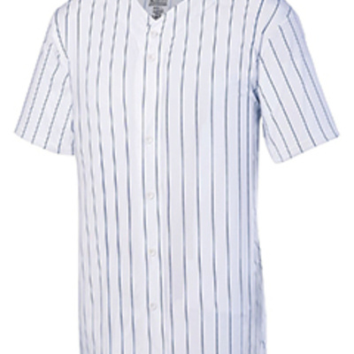Youth Pin Stripe Baseball Jersey Thumbnail