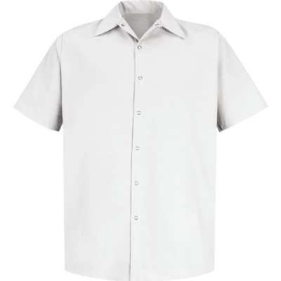 Men's Tall Specialized Short Sleeve Pocketless Work Shirt Thumbnail