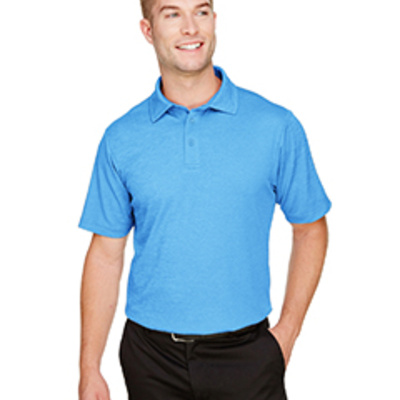 CrownLux Performance® Men's Address Melange Polo Thumbnail