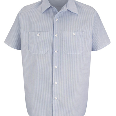 Men's Industrial Stripe Work Shirt Thumbnail