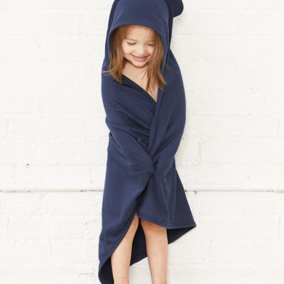 Terry Cloth Hooded Towel with Ears Thumbnail