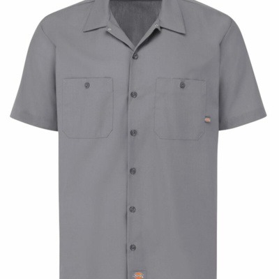 Men's Industrial Short Sleeve Work Shirt Thumbnail