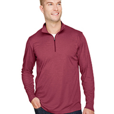Men's Zone Sonic Heather Performance Quarter-Zip Thumbnail