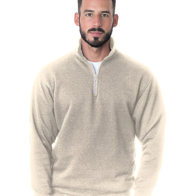 Unisex USA Made Quarter-Zip Pullover Sweatshirt Thumbnail