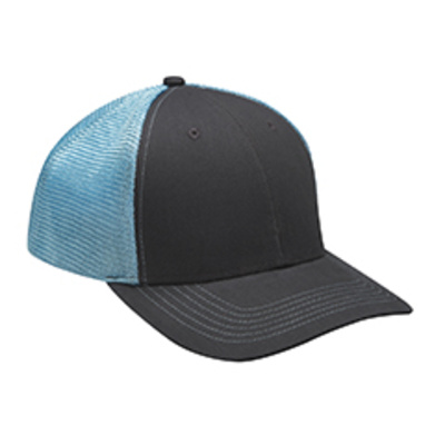 Brushed Cotton/Soft Mesh Trucker Style Cap Thumbnail