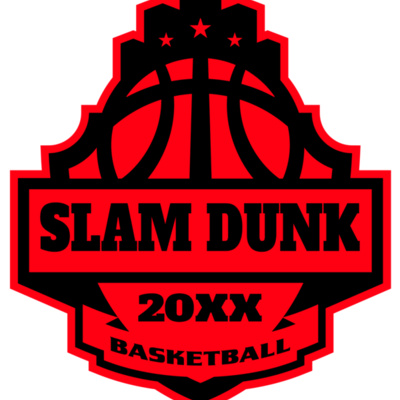 SLAM DUNK Basketball Logo Template Thumbnail