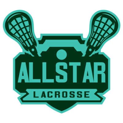 All stars Lacrosse Logo Template Thumbnail