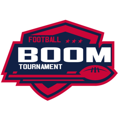 Boom Tournament Football logo template Thumbnail