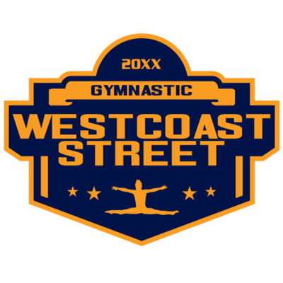 West Coast Street Gymnastic logo template 02 Thumbnail