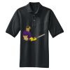 Heavyweight Cotton Pique Polo with Pocket Thumbnail