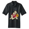 Heavyweight Cotton Pique Polo with Pocket Thumbnail