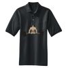 Heavyweight Cotton Pique Polo with Pocket Thumbnail