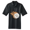 Heavyweight Cotton Pique Polo with Pocket Thumbnail