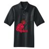 Heavyweight Cotton Pique Polo with Pocket Thumbnail