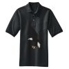 Heavyweight Cotton Pique Polo with Pocket Thumbnail