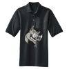 Heavyweight Cotton Pique Polo with Pocket Thumbnail