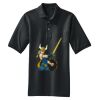 Heavyweight Cotton Pique Polo with Pocket Thumbnail