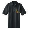 Heavyweight Cotton Pique Polo with Pocket Thumbnail