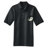 Heavyweight Cotton Pique Polo with Pocket Thumbnail
