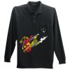 Long Sleeve Silk Touch Polo with Pocket Thumbnail