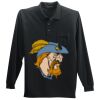 Long Sleeve Silk Touch Polo with Pocket Thumbnail