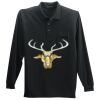 Long Sleeve Silk Touch Polo with Pocket Thumbnail