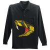 Long Sleeve Silk Touch Polo with Pocket Thumbnail