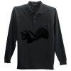Long Sleeve Silk Touch Polo with Pocket Thumbnail