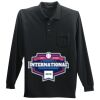 Long Sleeve Silk Touch Polo with Pocket Thumbnail