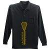 Long Sleeve Silk Touch Polo with Pocket Thumbnail