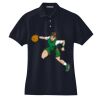 Women's Heavyweight Cotton Pique Polo Thumbnail
