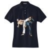 Women's Heavyweight Cotton Pique Polo Thumbnail