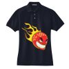 Women's Heavyweight Cotton Pique Polo Thumbnail